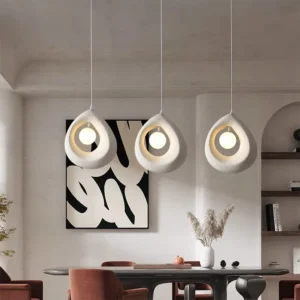 Nordic Wabi Sabi Led Pendant Lights Dining Living Room Bar Loft Bedroom Minimalism Suspend Lamps Home Decor Indoor Lighting Lamp 1