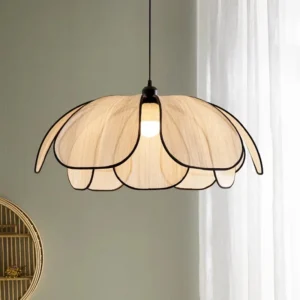 Vintage Rattan Pendant Lamps for Table Dining Living Room Kitchen Bedroom Ceiling Chandelier Lighting Suspension Design Fixture 1