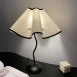 Italian Petal Table Lamp Three-Position Dimmable Bedside Light Nordic Style Hotel Decor Table Lamp Villa Night Light Coffee Room 1